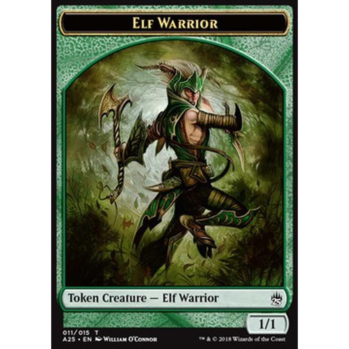 Elf Warrior Token (Green 1/1) - Elf Warrior Token (Green 1/1) - [A25][EX]