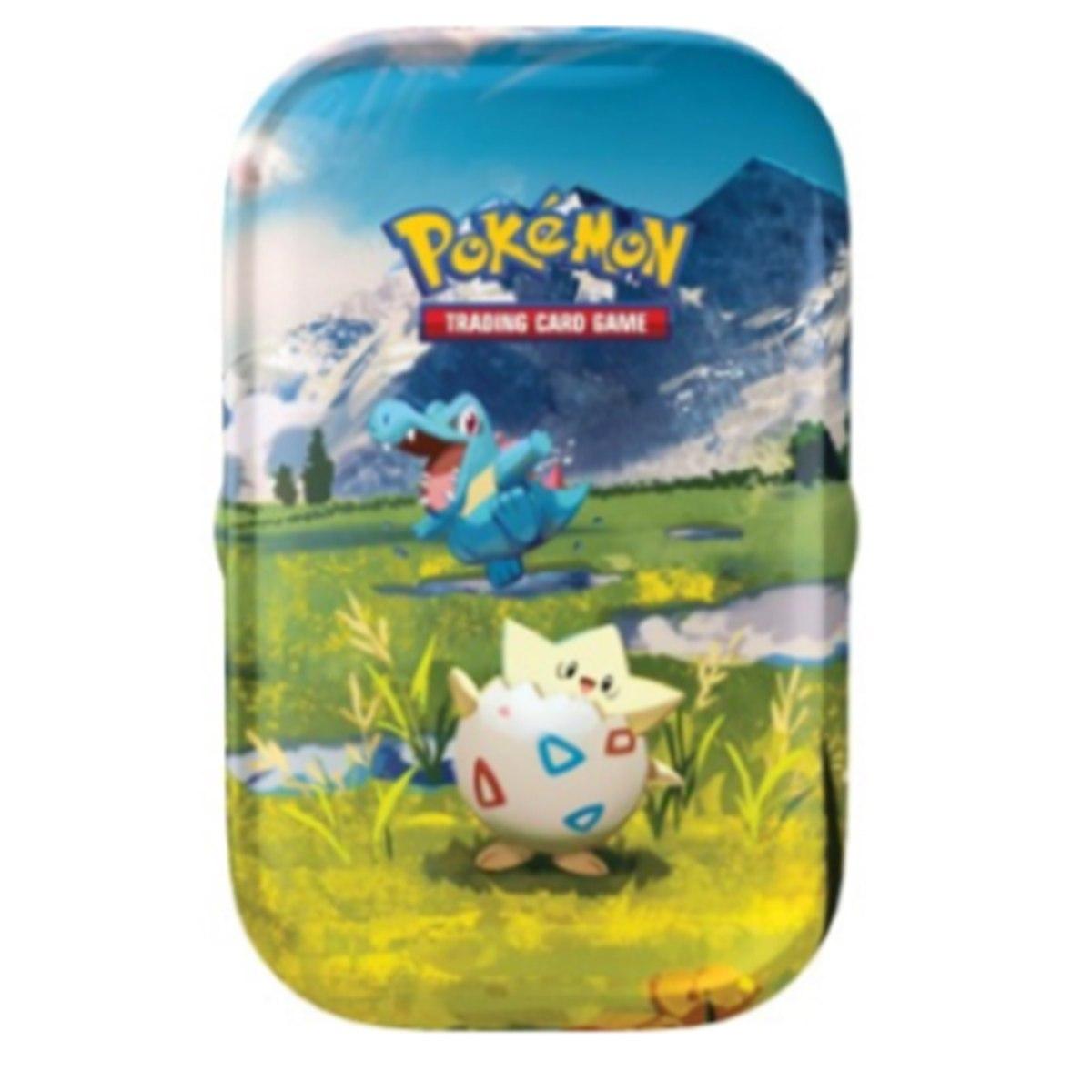 Mini Tin Ascesa Eroica Pokemon Togepi e Totodile