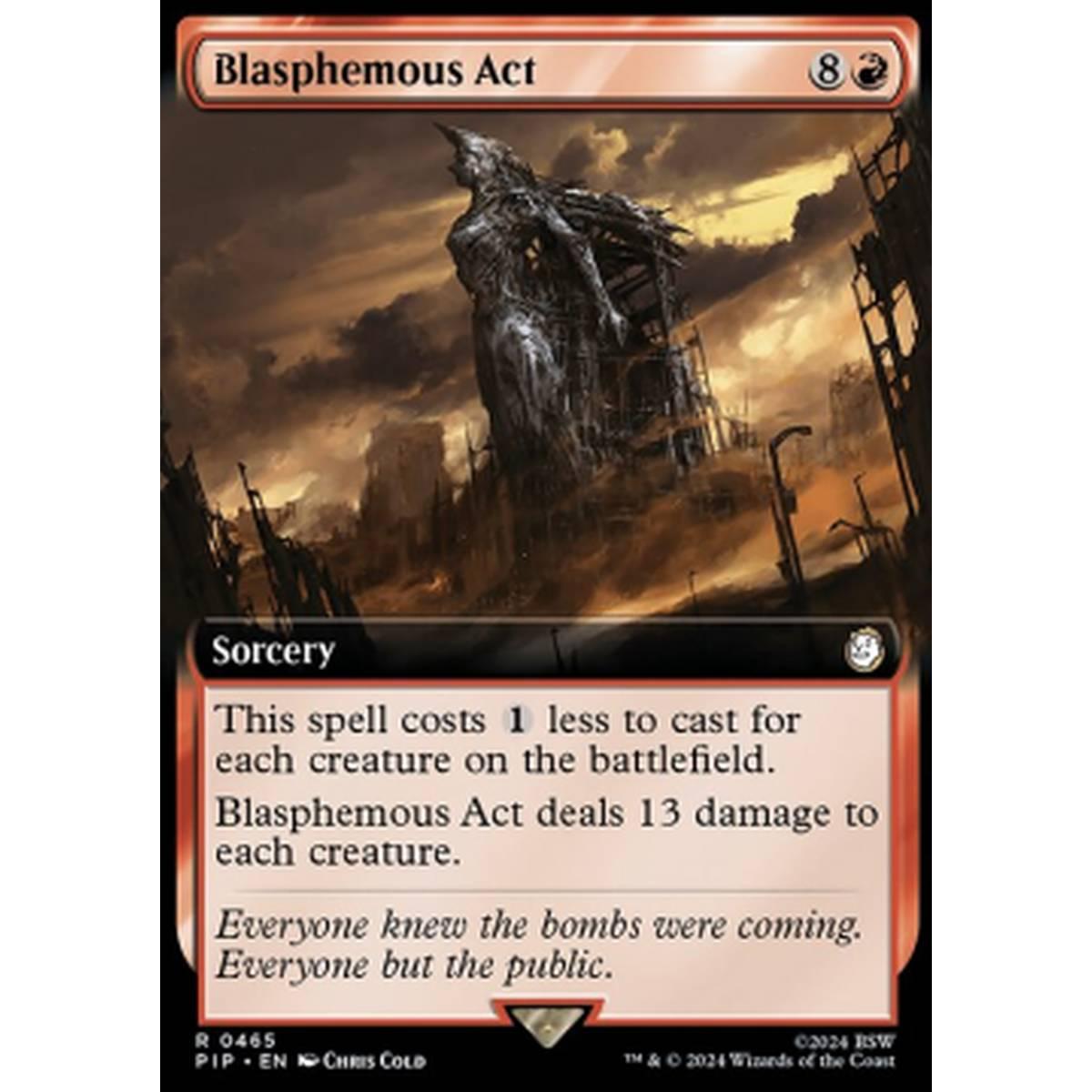 Blasphemous Act (V.1) - Blasphemous Act (V.1) - [XPIP][NM]