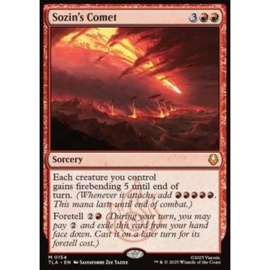 Sozin's Comet - Sozin's Comet - [TLA][NM] [Foil]