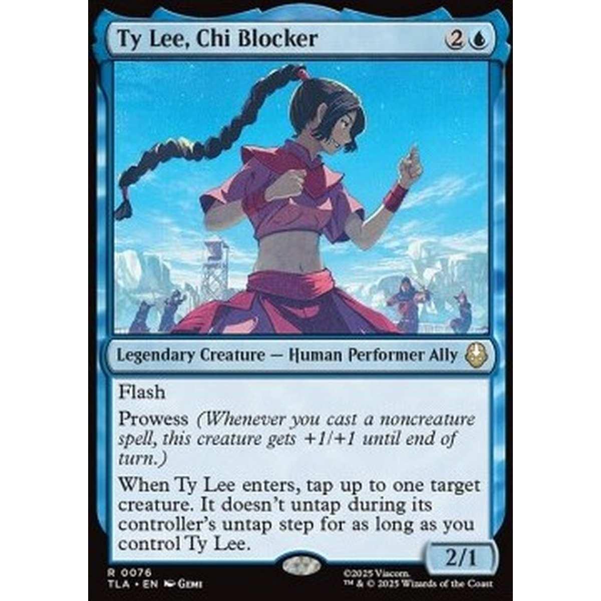 Ty Lee, Chi Blocker - Ty Lee, Chi Blocker - [TLA][NM] [Foil]