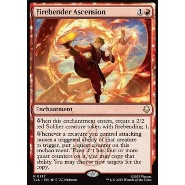 Firebender Ascension - Firebender Ascension - [TLA][NM] [Foil]