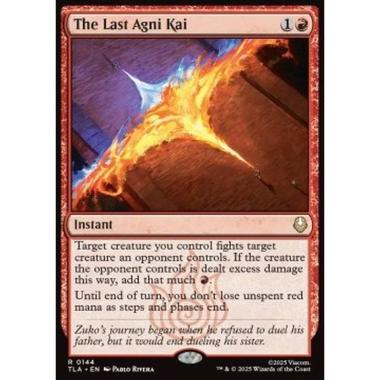 The Last Agni Kai - The Last Agni Kai - [TLA][NM] [Foil]