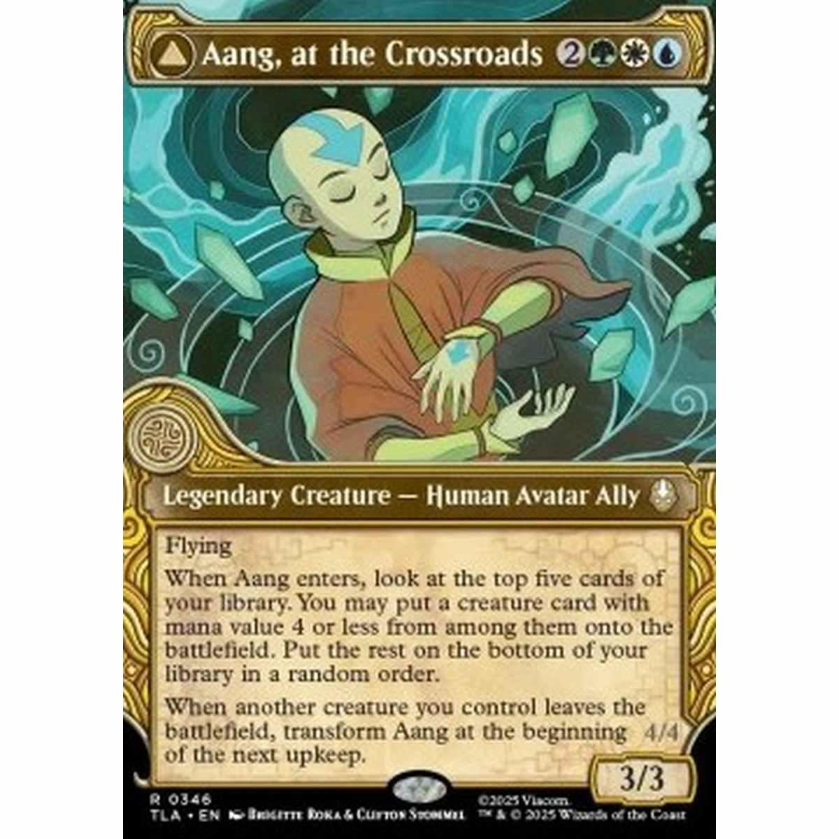 Aang, at the Crossroads // Aang, Destined Savior (V.2) - Aang, at the Crossroads // Aang, Destined Savior (V.2) - [XTLA][NM]
