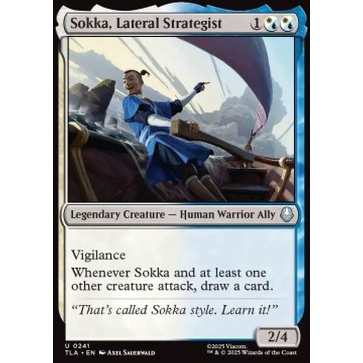 Sokka, Lateral Strategist - Sokka, Lateral Strategist - [TLA][NM] [Foil]