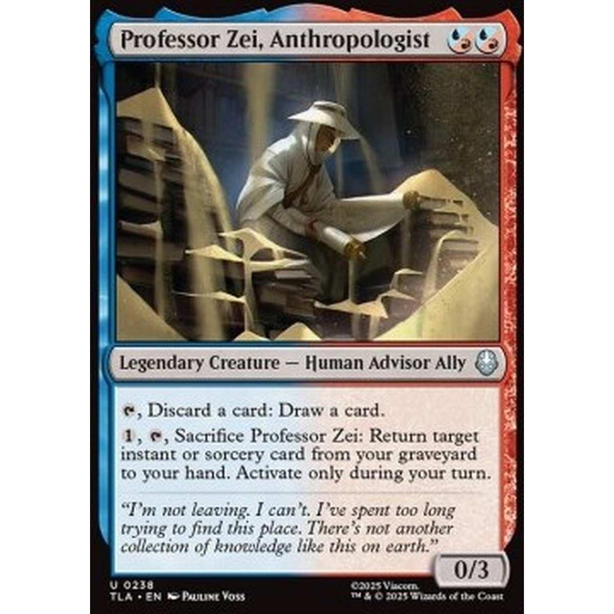 Professor Zei, Anthropologist - Professor Zei, Anthropologist - [TLA][NM] [Foil]