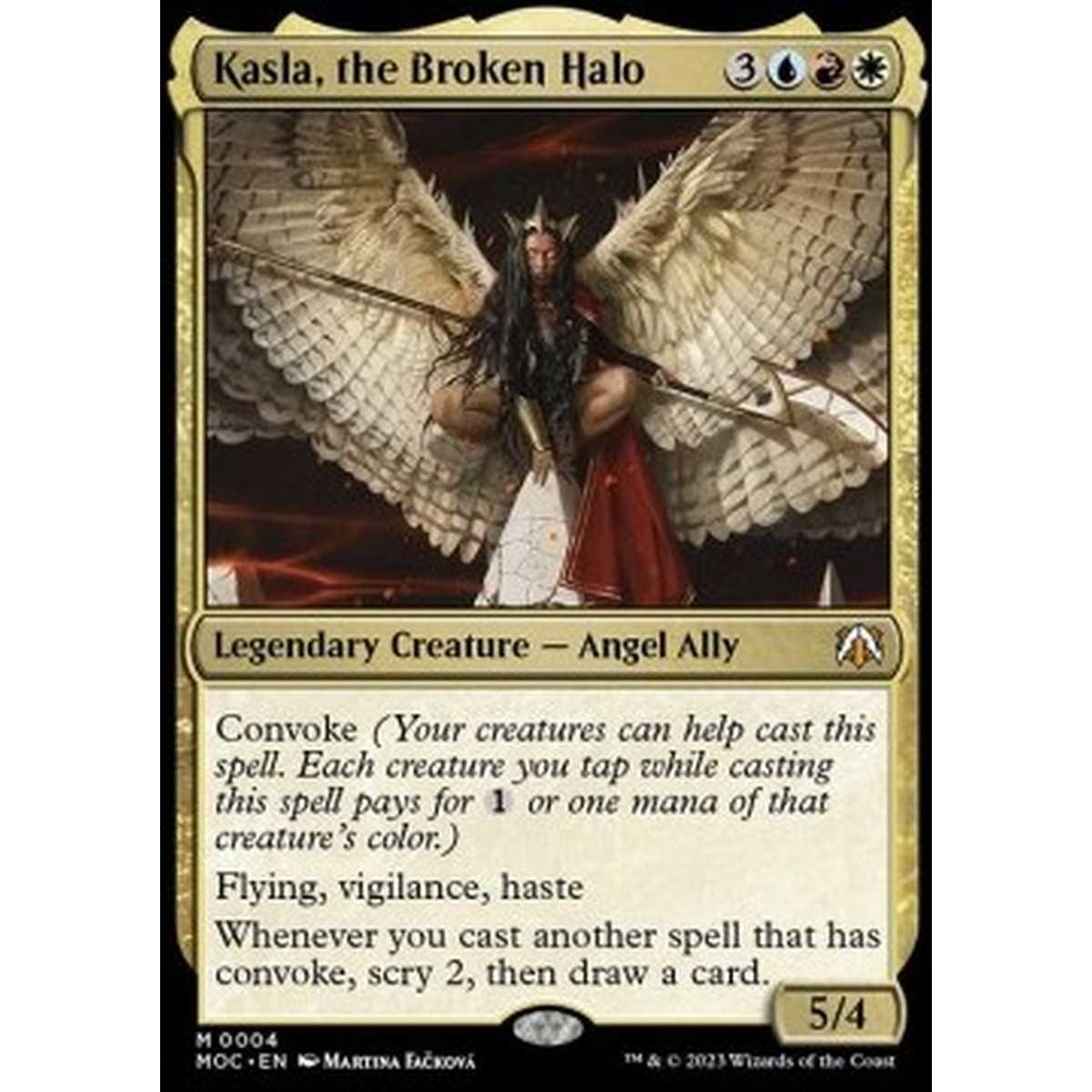 Kasla, the Broken Halo - Kasla, l'Aureola Infranta - [MOC][NM] [Foil]