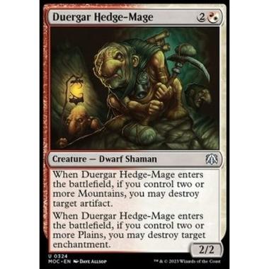 Duergar Hedge-Mage - Duergar Mago Ambulante - [MOC][NM]