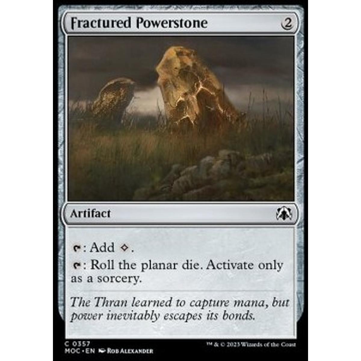Fractured Powerstone - Pietra del Potere Spezzata - [MOC][NM]