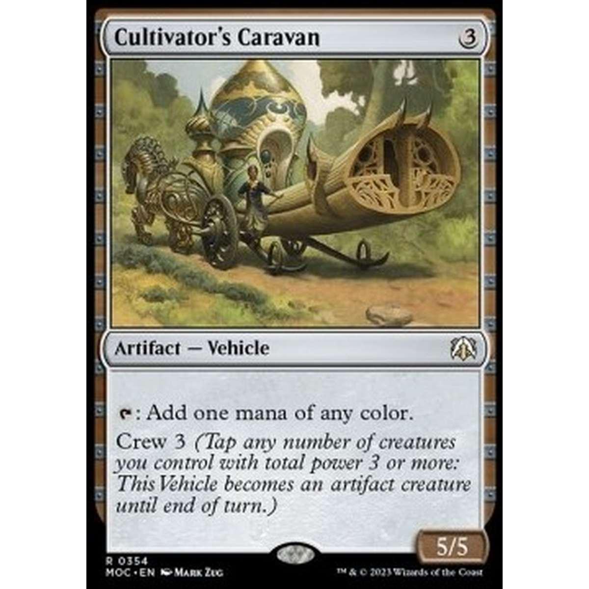 Cultivator's Caravan - Carovana della Coltivatrice - [MOC][NM]