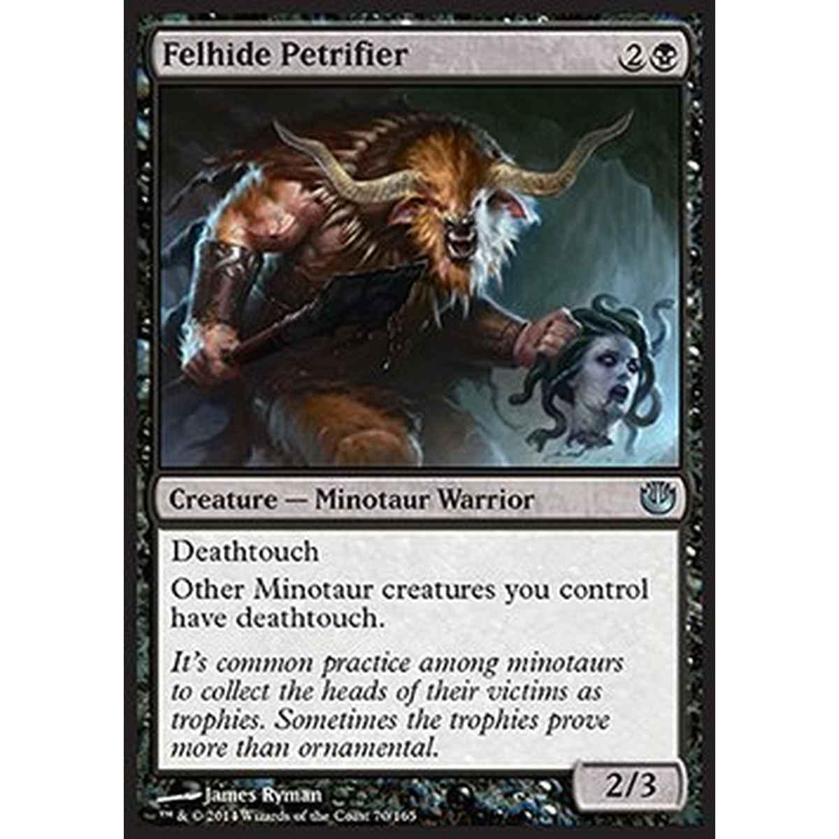 Felhide Petrifier - Pietrificatore Velloirsuto - [JOU] [NM]