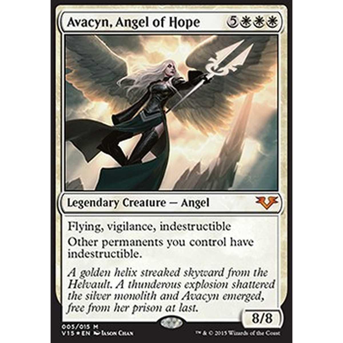 Avacyn, Angel of Hope - Avacyn, Angel of Hope - [V15][EX] [Foil]