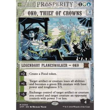 Oko, Thief of Crowns (V.1) - Oko, Thief of Crowns (V.1) - [OTP][NM] [Foil]