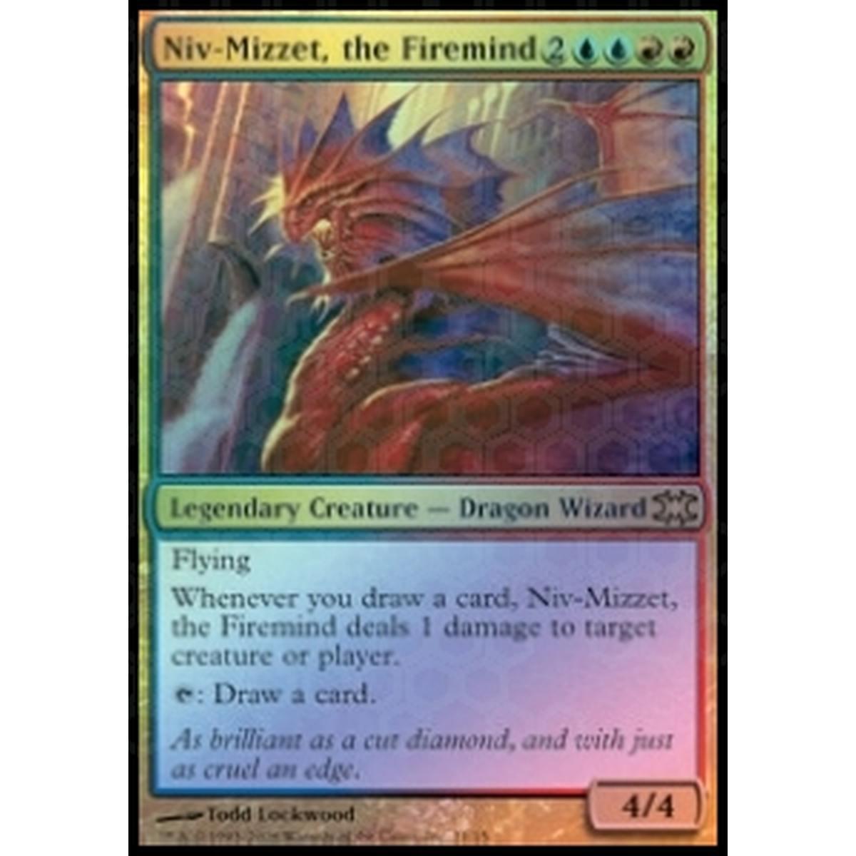 Niv-Mizzet, the Firemind - Niv-Mizzet, the Firemind - [DRB][EX] [Foil]