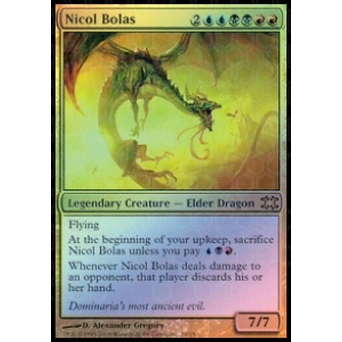Nicol Bolas - Nicol Bolas - [DRB][EX] [Foil]