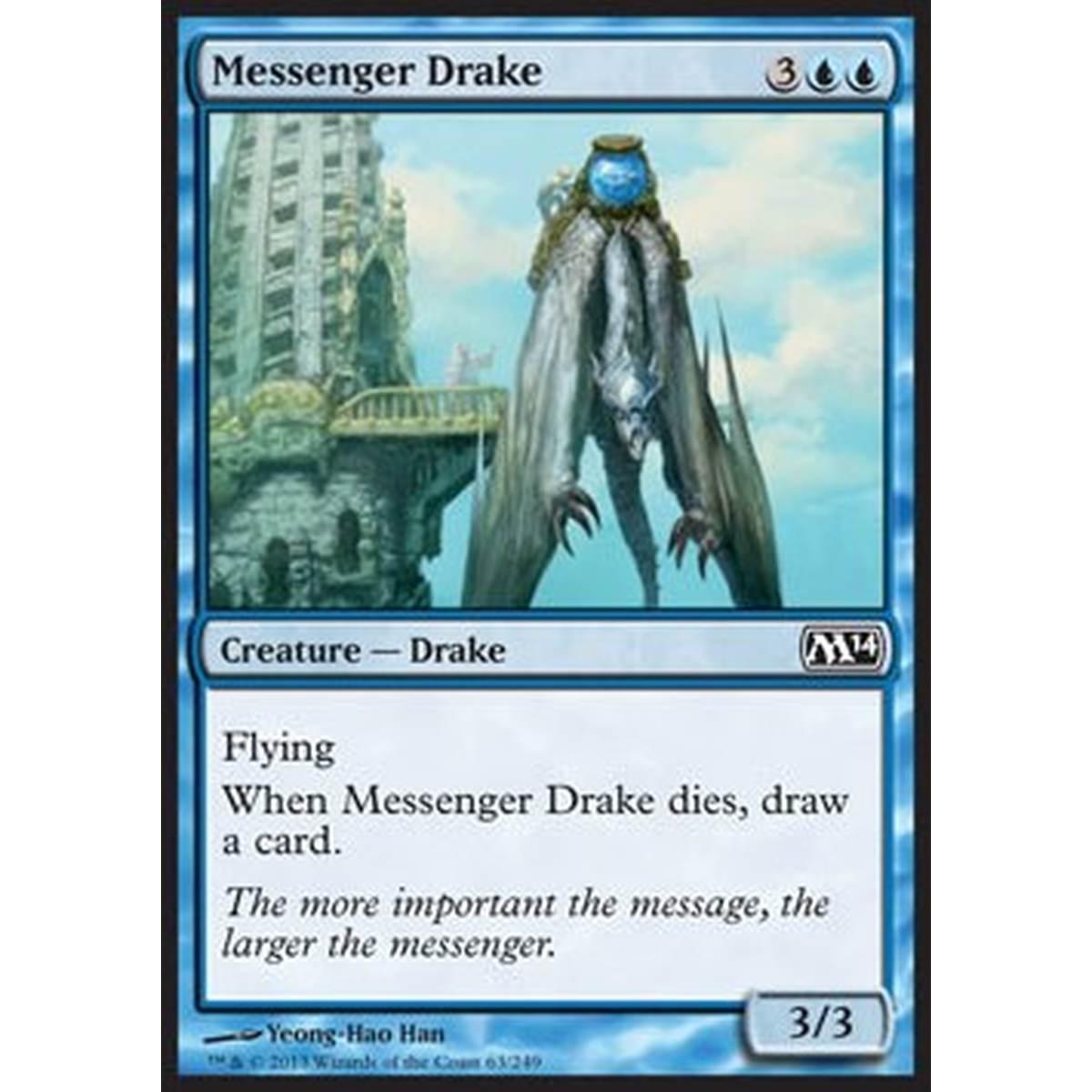 Messenger Drake - Draghetto Messaggero - [M14][EX] [Foil]