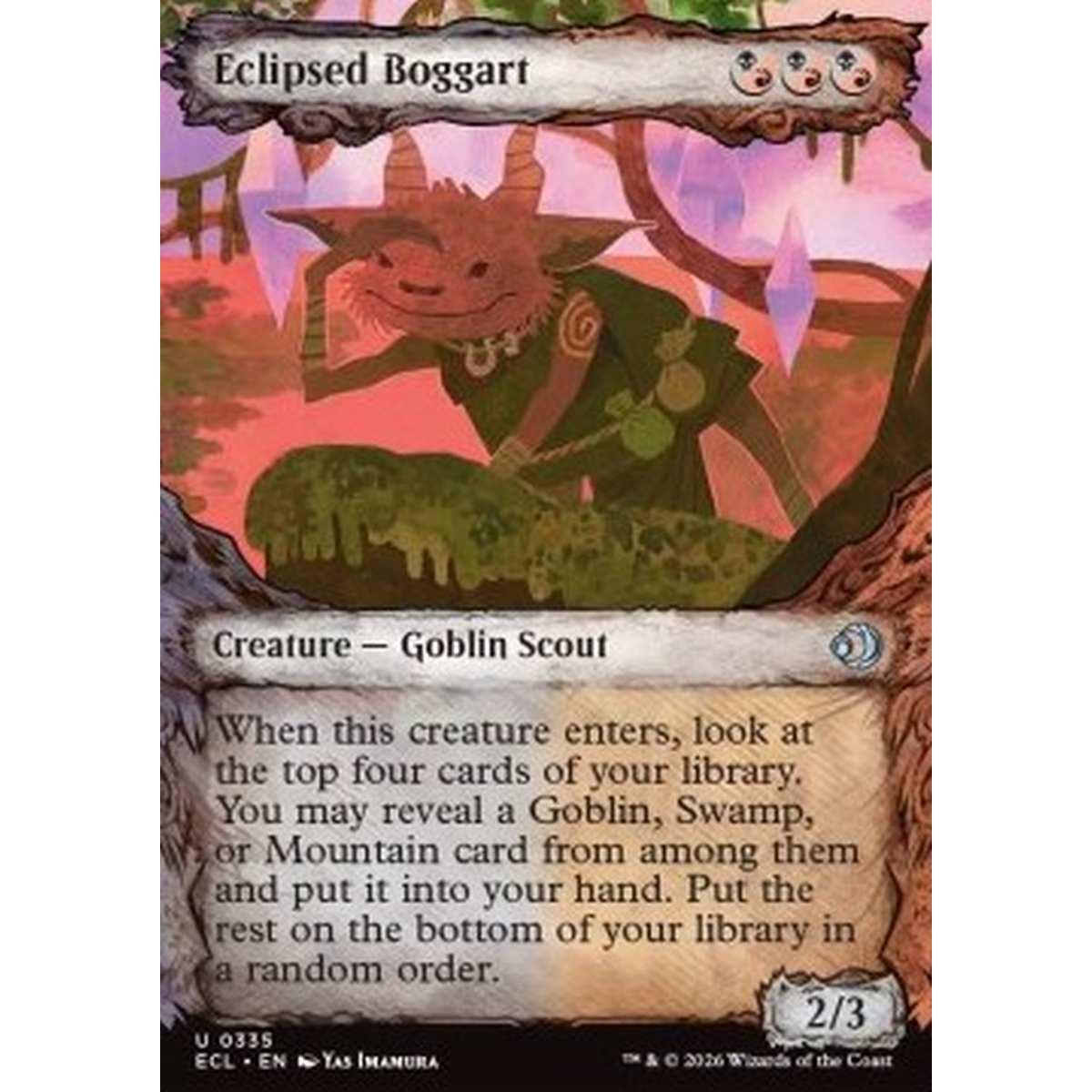 Eclipsed Boggart - Eclipsed Boggart - [XECL][NM] [Foil]