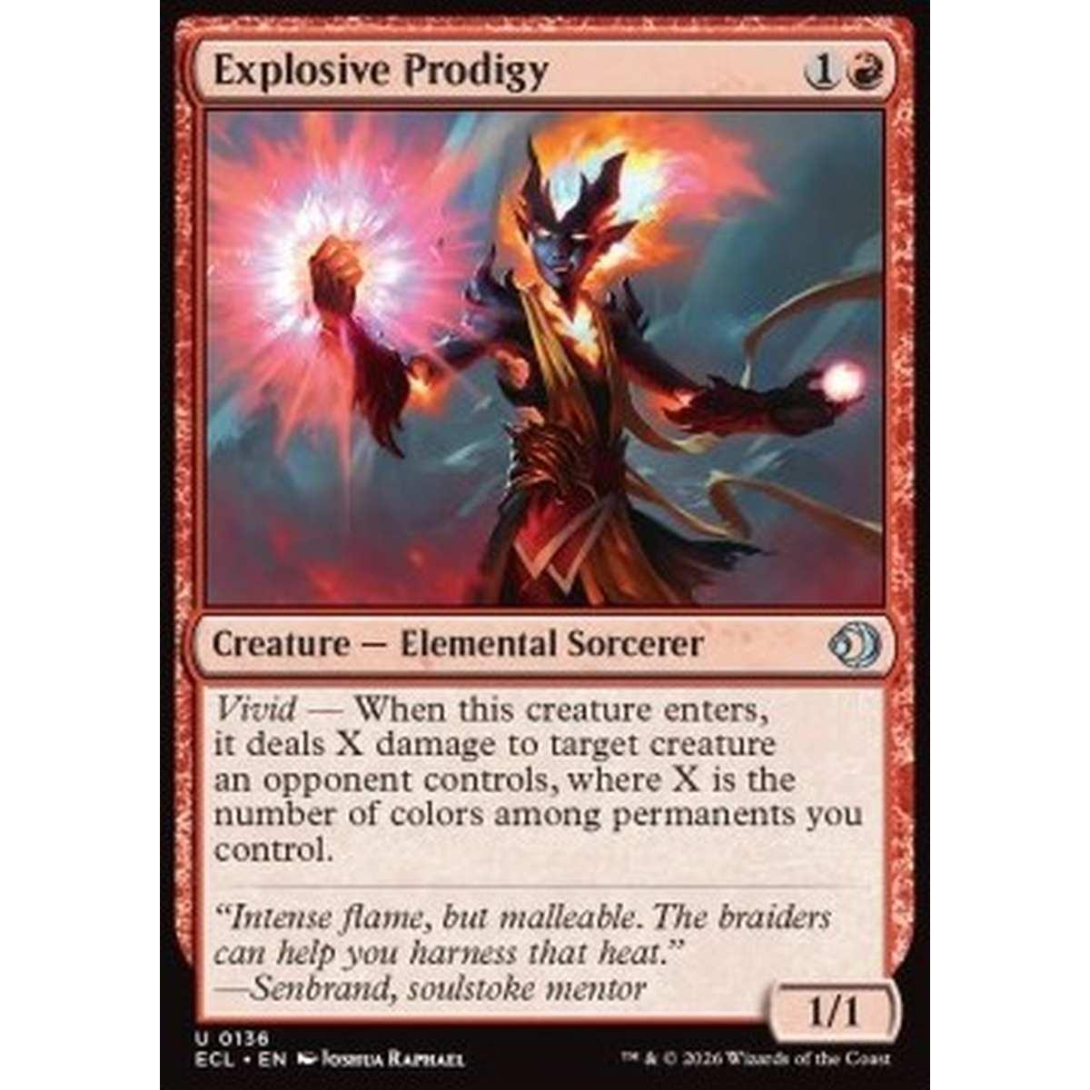 Explosive Prodigy - Explosive Prodigy - [ECL][NM] [Foil]