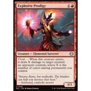 Explosive Prodigy - Explosive Prodigy - [ECL][NM] [Foil]