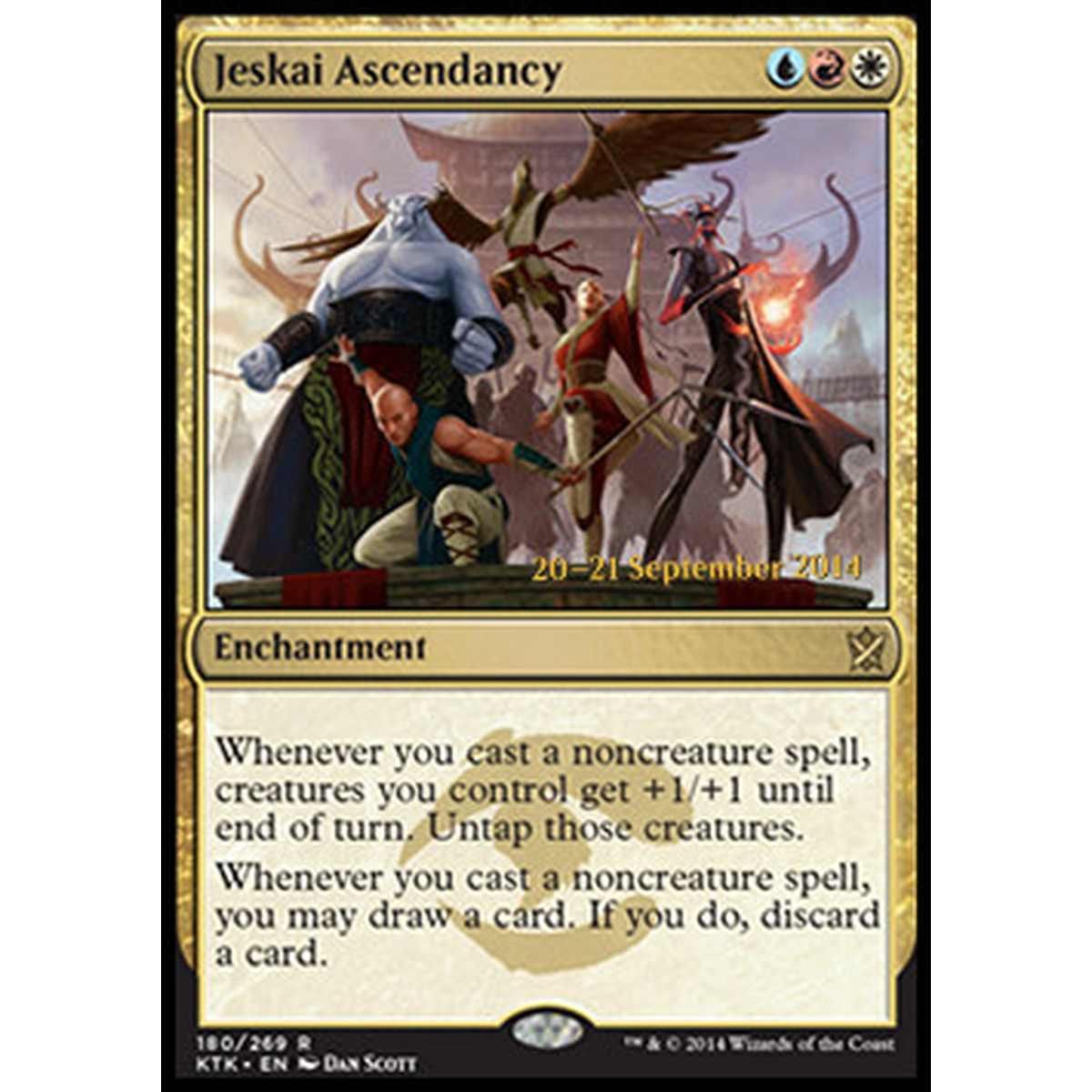 Jeskai Ascendancy - AutoritÃ Jeskai - [PKTK][EX] [Foil]