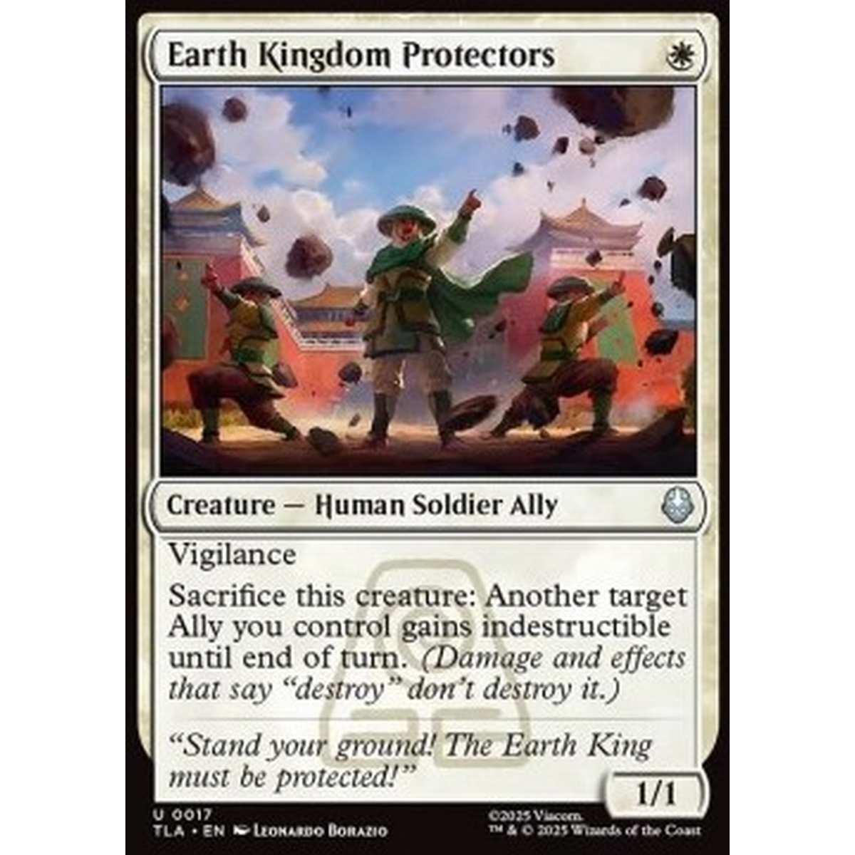 Earth Kingdom Protectors - Earth Kingdom Protectors - [TLA][NM] [Foil]