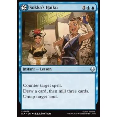 Sokka's Haiku - Sokka's Haiku - [TLA][NM] [Foil]