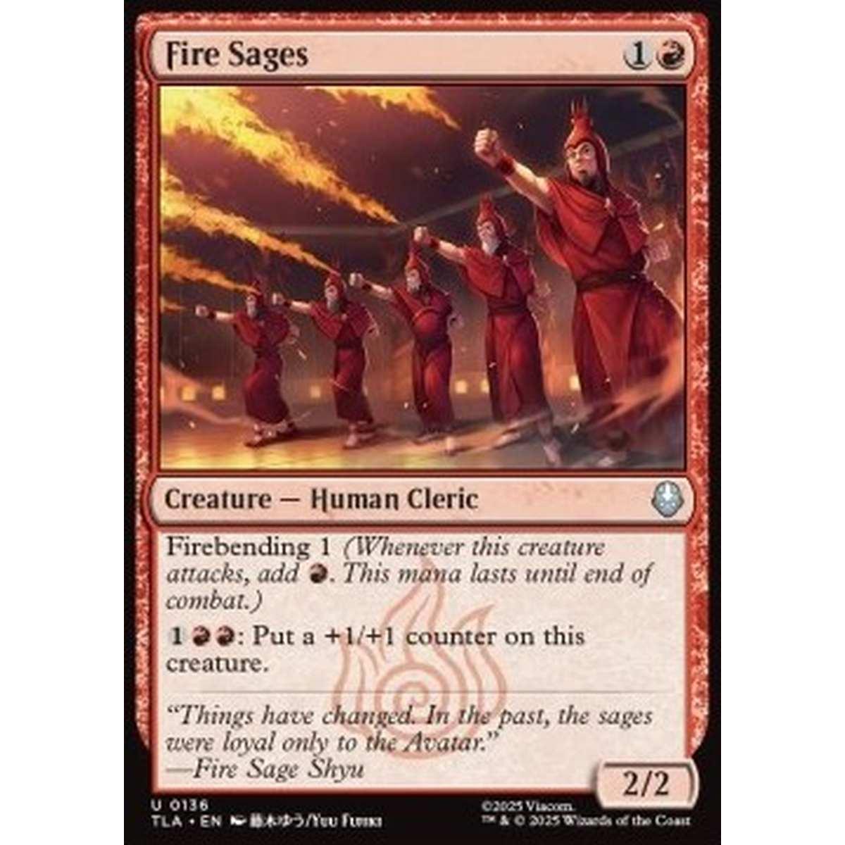 Fire Sages - Fire Sages - [TLA][NM] [Foil]