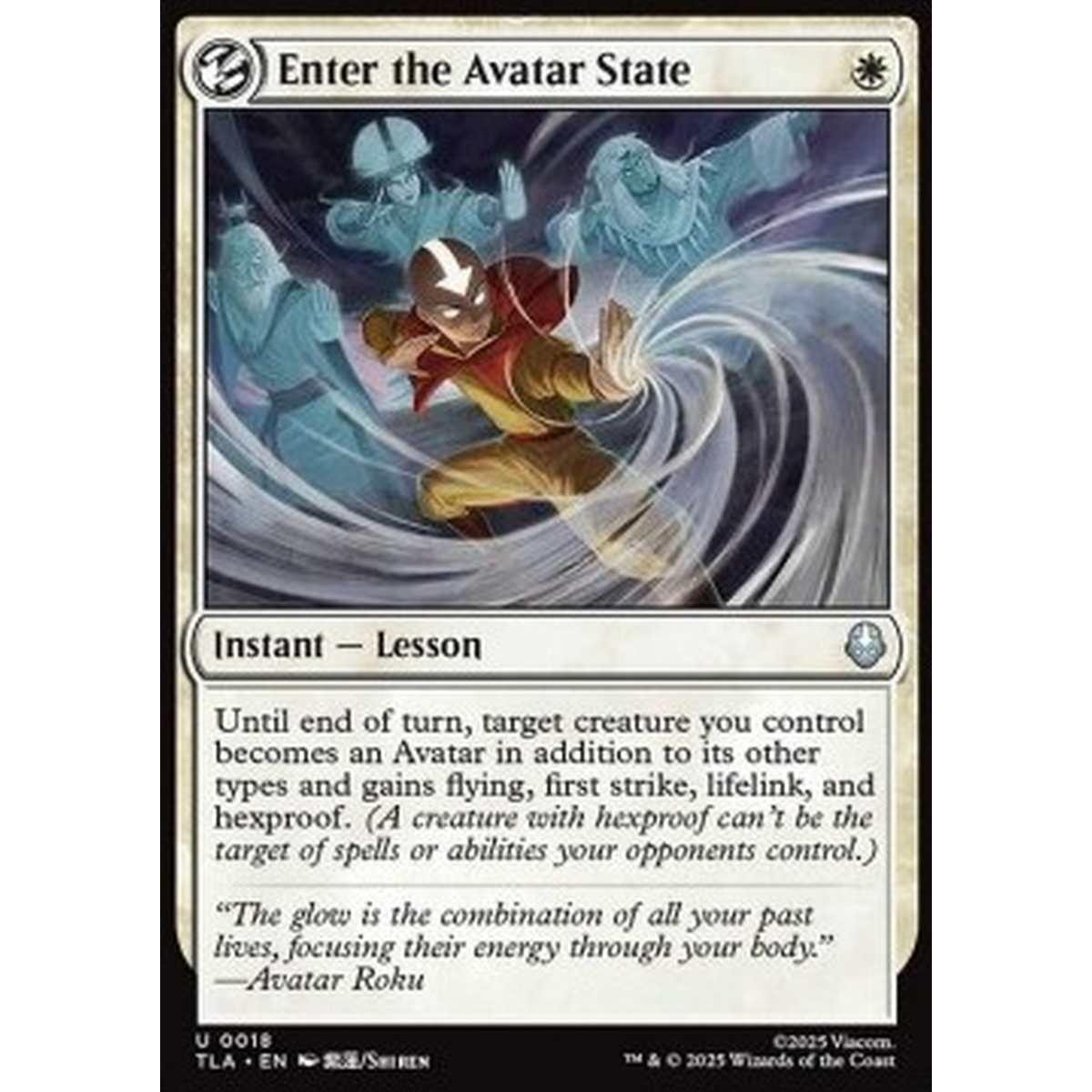Enter the Avatar State - Enter the Avatar State - [TLA][NM] [Foil]