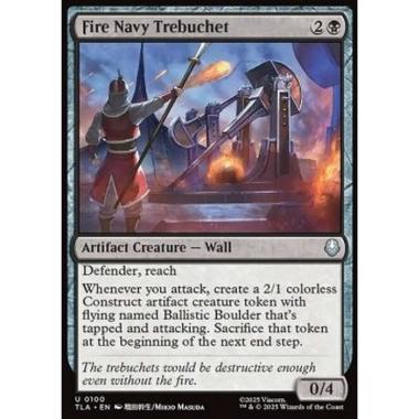 Fire Navy Trebuchet - Fire Navy Trebuchet - [TLA][NM] [Foil]
