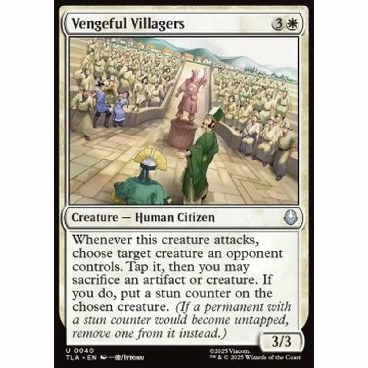 Vengeful Villagers - Vengeful Villagers - [TLA][NM] [Foil]