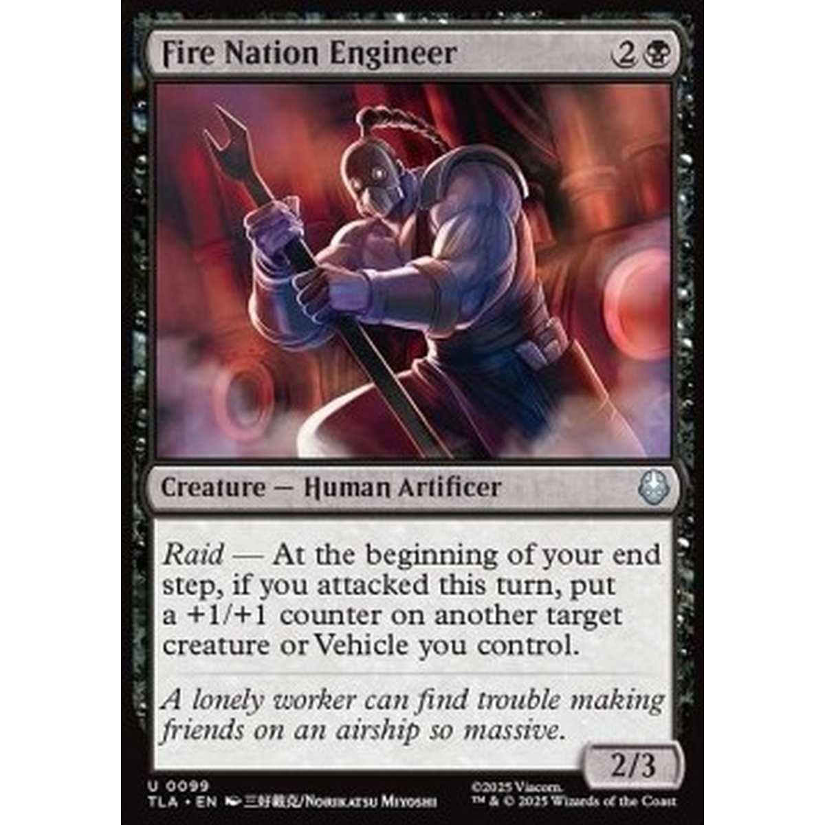Fire Nation Engineer - Fire Nation Engineer - [TLA][NM] [Foil]