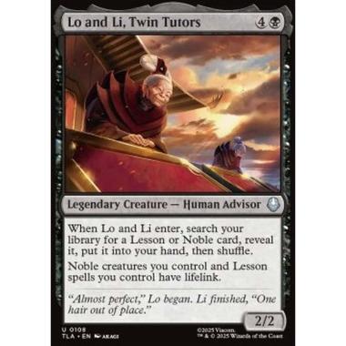 Lo and Li, Twin Tutors - Lo and Li, Twin Tutors - [TLA][NM] [Foil]