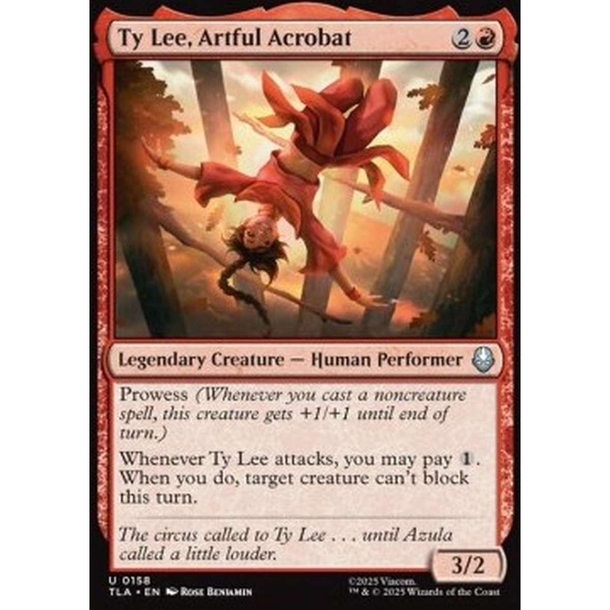 Ty Lee, Artful Acrobat - Ty Lee, Artful Acrobat - [TLA][NM] [Foil]