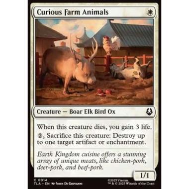 Curious Farm Animals - Curious Farm Animals - [TLA][NM] [Foil]