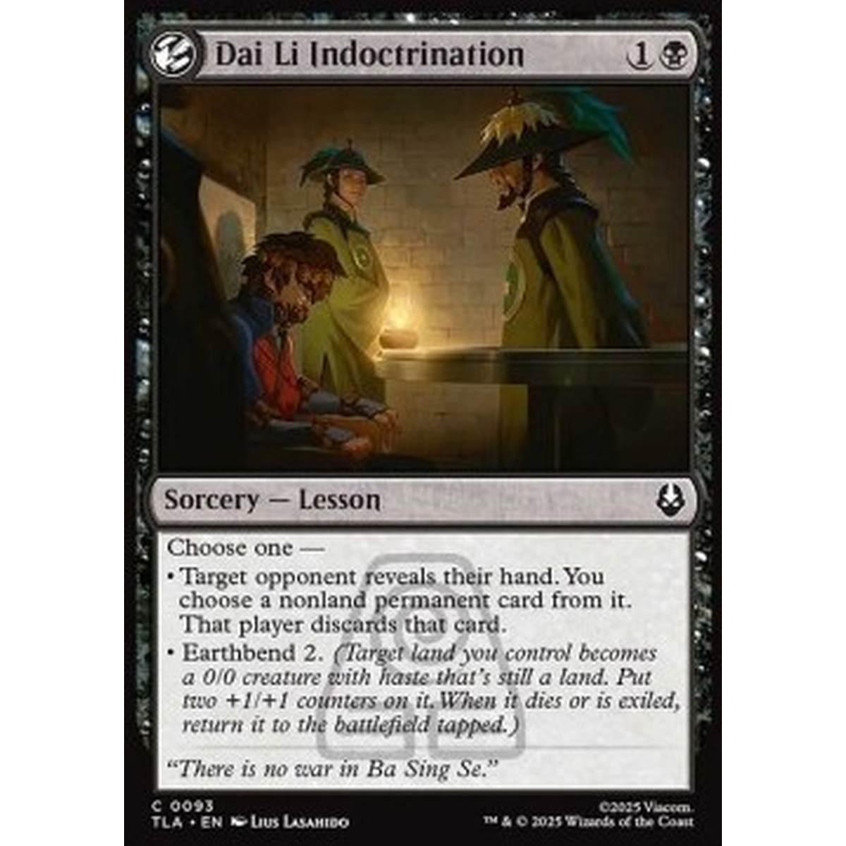 Dai Li Indoctrination - Dai Li Indoctrination - [TLA][NM] [Foil]