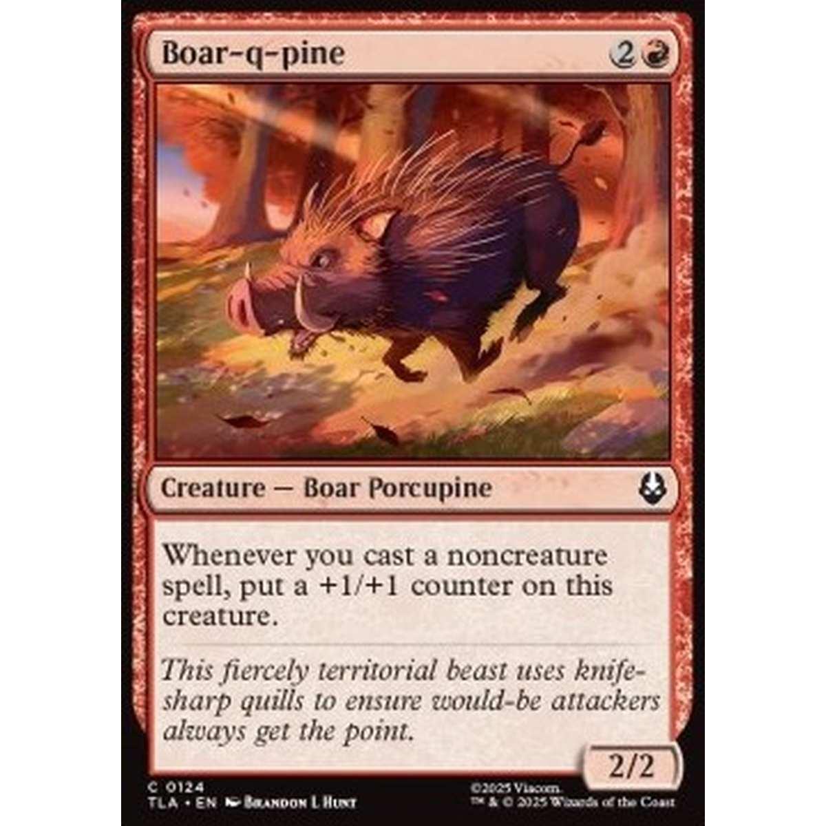 Boar-q-pine - Boar-q-pine - [TLA][NM] [Foil]