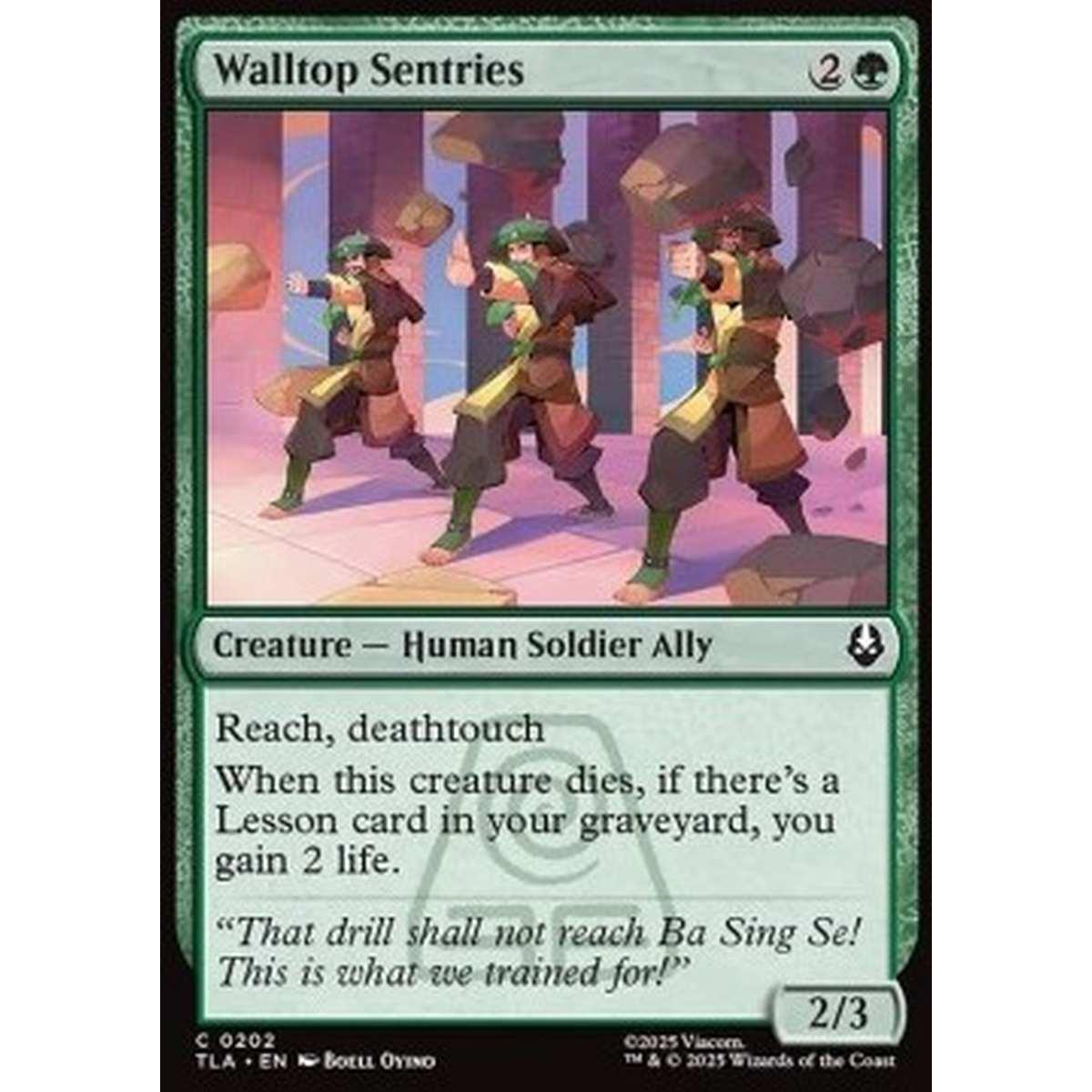 Walltop Sentries - Walltop Sentries - [TLA][NM] [Foil]