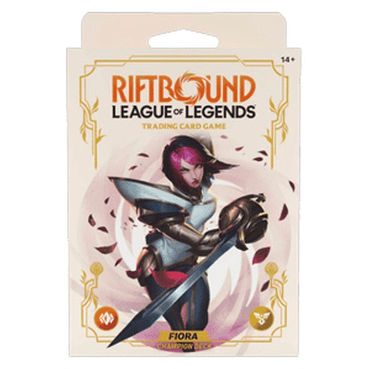 Riftbound: League of Legends - Mazzo Spiritforged Fiora Champion Deck ENG