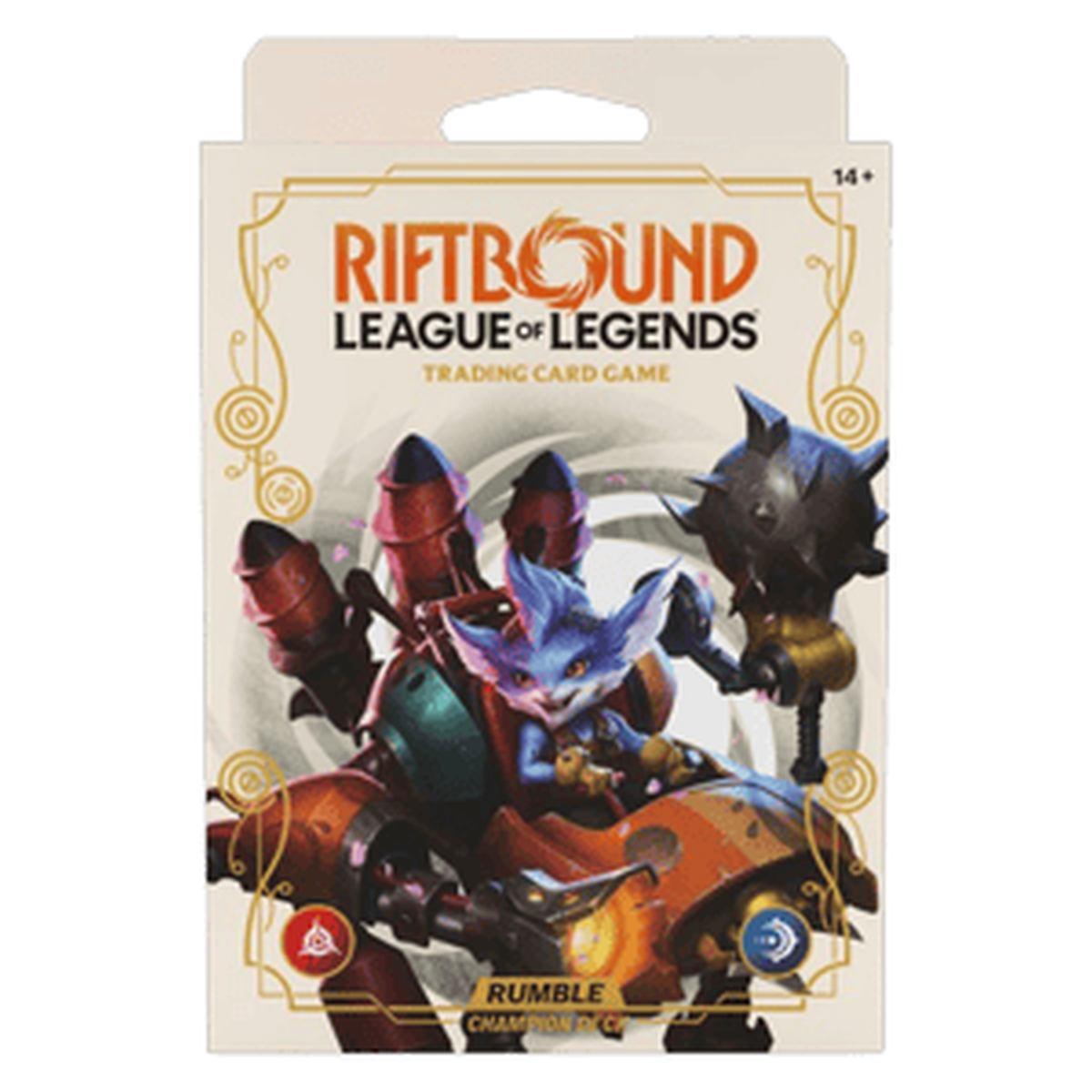 Riftbound: League of Legends - Mazzo Spiritforged Rumble Champion Deck ENG