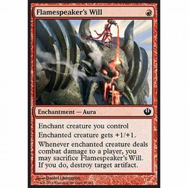 Flamespeaker's Will - Volont  dell'Oratore delle Fiamme - [JOU] [NM]