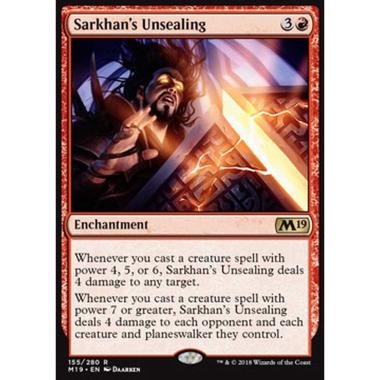 Sarkhan's Unsealing - Apertura del Sigillo di Sarkhan - [M19][NM]