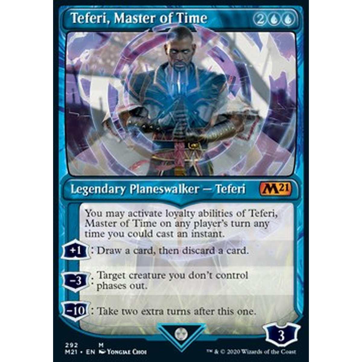 Teferi, Master of Time (V.7) - Teferi, Master of Time (V.7) - [XM21][NM] [Foil]