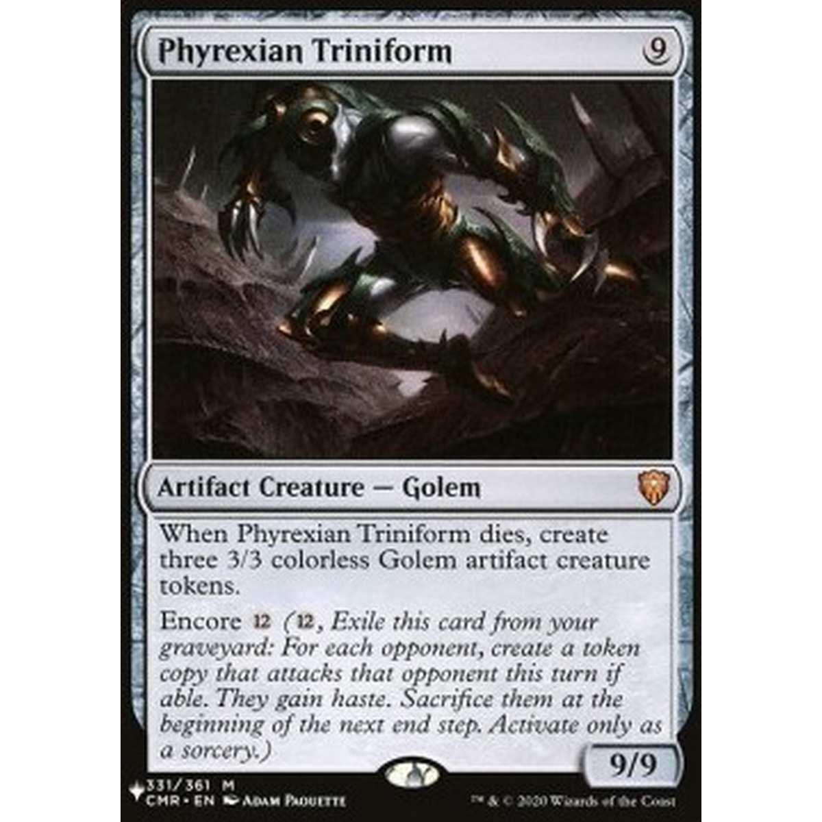 Phyrexian Triniform - Phyrexian Triniform - [ZNL][NM]