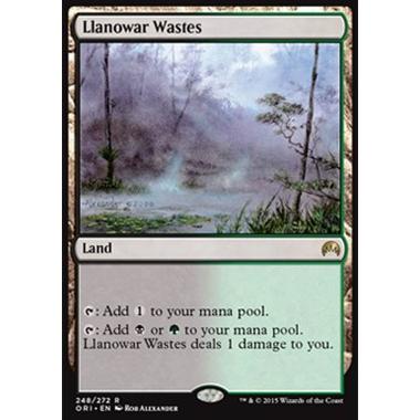 Llanowar Wastes - Distese di Llanowar - [ORI][EX]