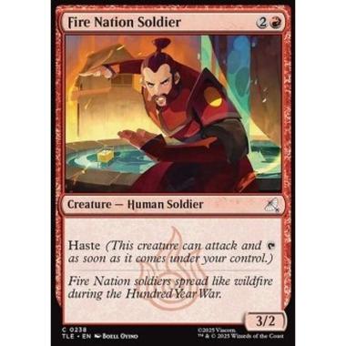 Fire Nation Soldier (V.1) - Fire Nation Soldier (V.1) - [TLE][NM] [Foil]