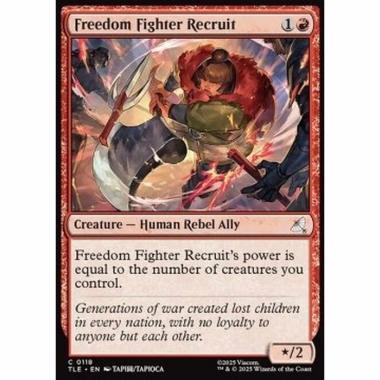 Freedom Fighter Recruit - Freedom Fighter Recruit - [TLE][NM] [Foil]