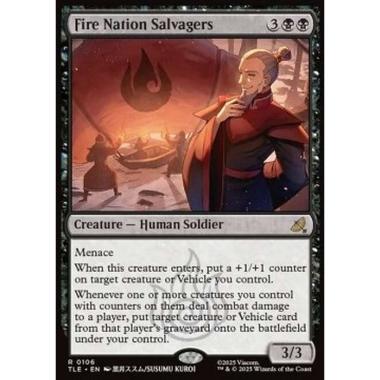 Fire Nation Salvagers (V.1) - Fire Nation Salvagers (V.1) - [TLE][NM] [Foil]