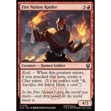 Fire Nation Raider - Fire Nation Raider - [TLA][NM] [Foil]