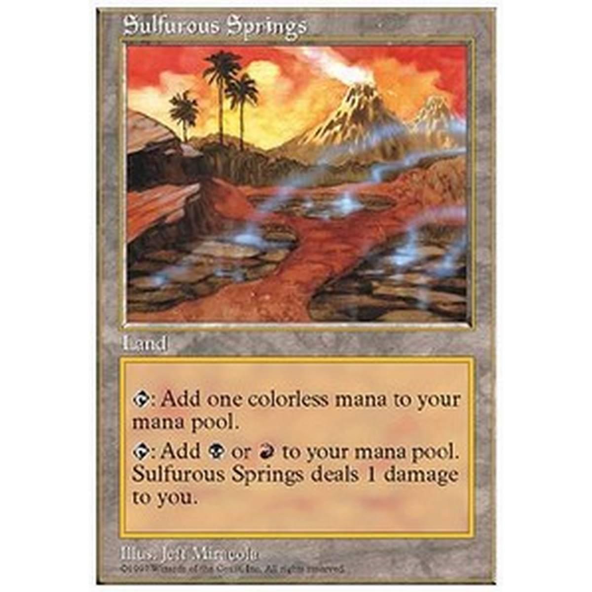 Sulfurous Springs - Sulfurous Springs - [5ED][NM]