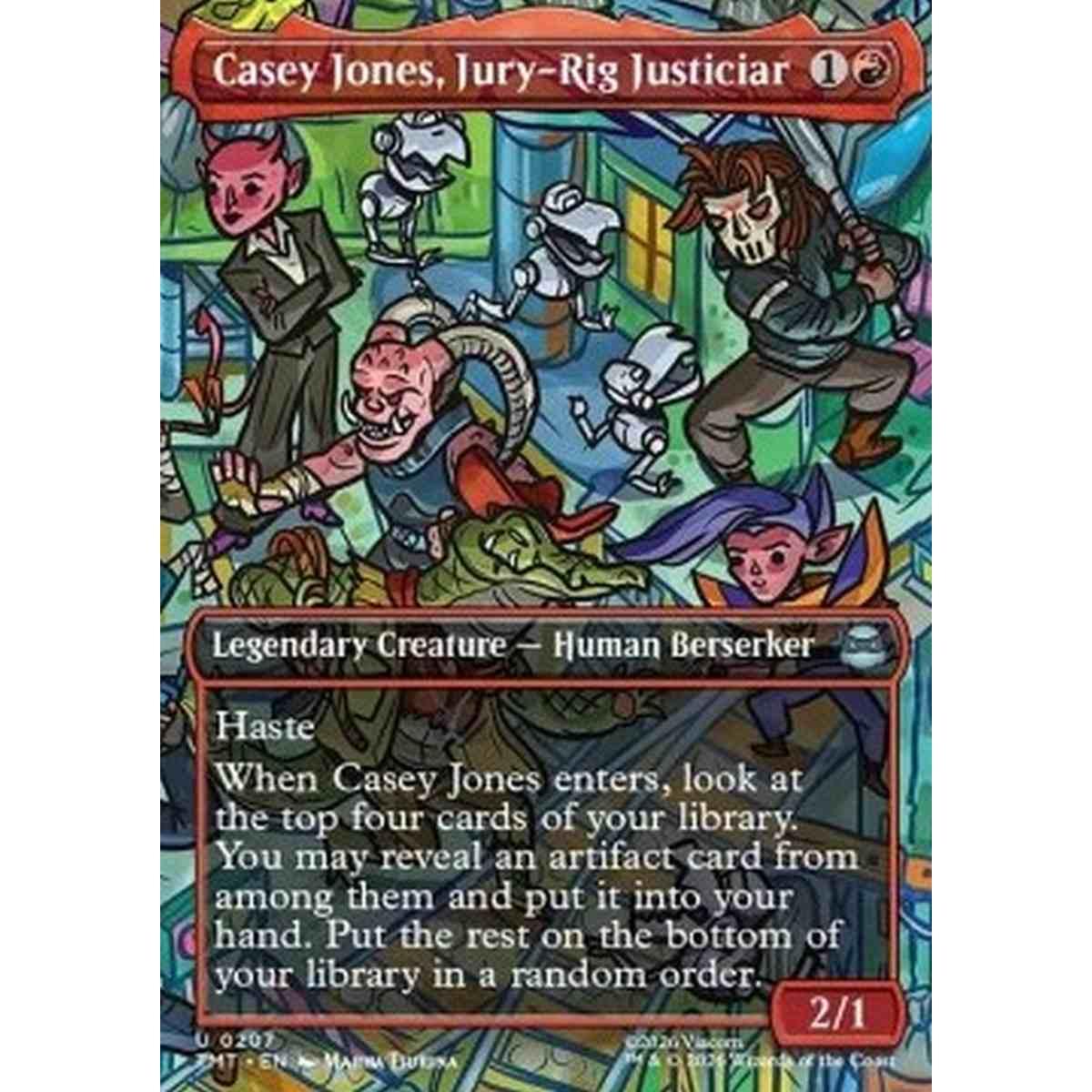 Casey Jones, Jury-Rig Justiciar - Casey Jones, Jury-Rig Justiciar - [XTMT][NM]